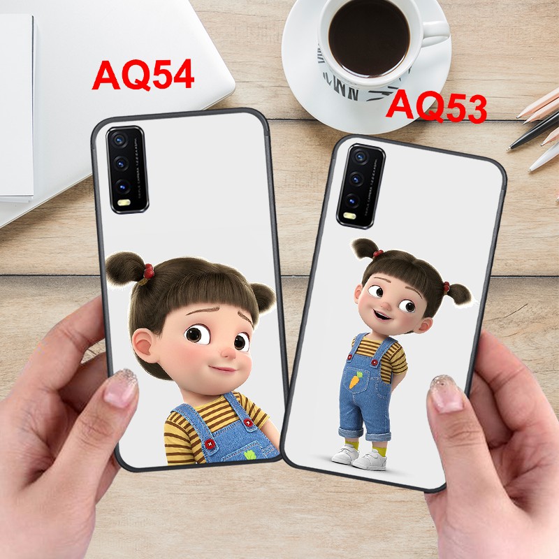 ỐP lưng Vivo Y20- Vivo Y20S-Vivo Y12S  in biểu cảm khuân mặt cô béo đáng yêu siêu đẹp