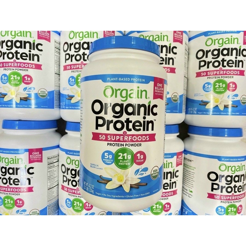 Date 2025 - Bột Dinh Dưỡng Orgain Organic Protein 1,22kg
