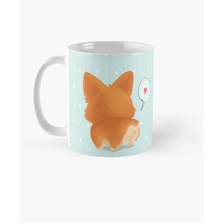 Cốc sứ Corgi pháp thuật