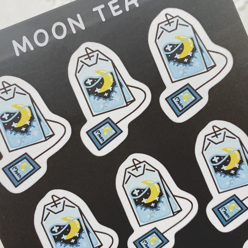 Tea bag stickers - sticker túi trà