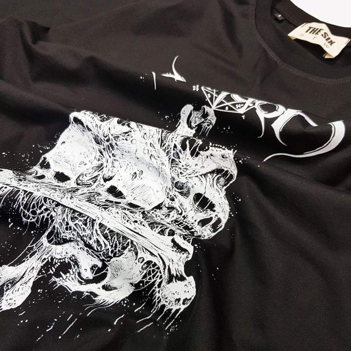 Áo thun unisex tay lỡ form rộng, Áo phông nam phong cách vintage metalic | BigBuy360 - bigbuy360.vn