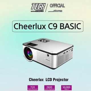 Máy chiếu Phim mini Cheerlux C9 HD - kết nối điện thoại - laptop - pc
