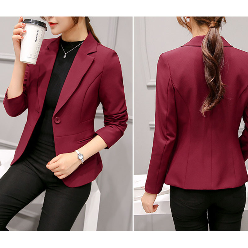 Áo Khoác Blazer Dáng Ôm Phong Cách Hàn Quốc Thời Trang Mùa Thu 2020 | BigBuy360 - bigbuy360.vn