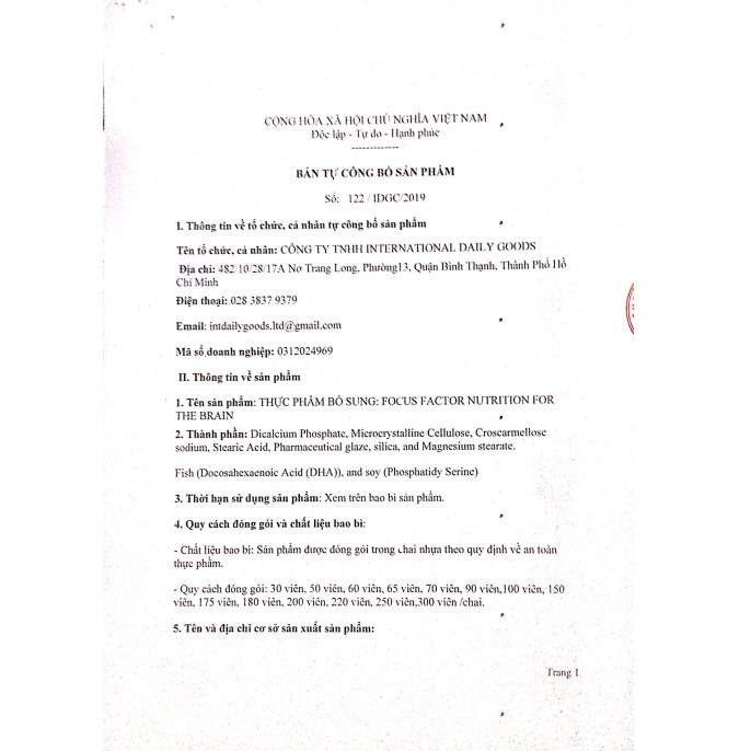 Viên uống bổ não Focus Factor Nutrition for The Brain Hộp 180 viên | BigBuy360 - bigbuy360.vn