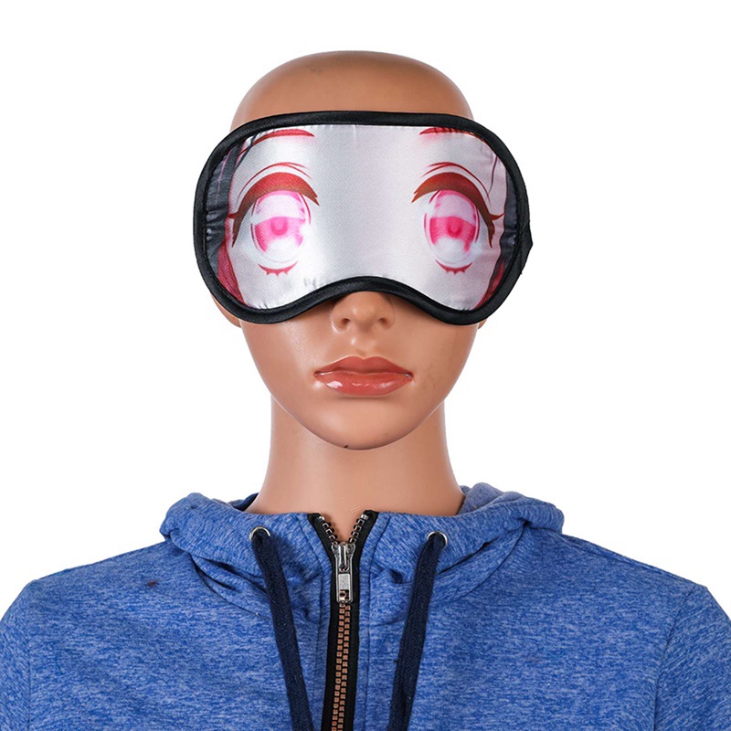 Miếng Bịt Mắt Ngủ Mềm Mại Hình Anime Demon Slayer Dành Cho Đi Du Lịch Và Ngủ Trưa