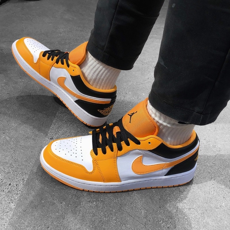 [Chính Hãng ] Giày Air Jordan 1 Low ‘Taxi’ (553558-701)