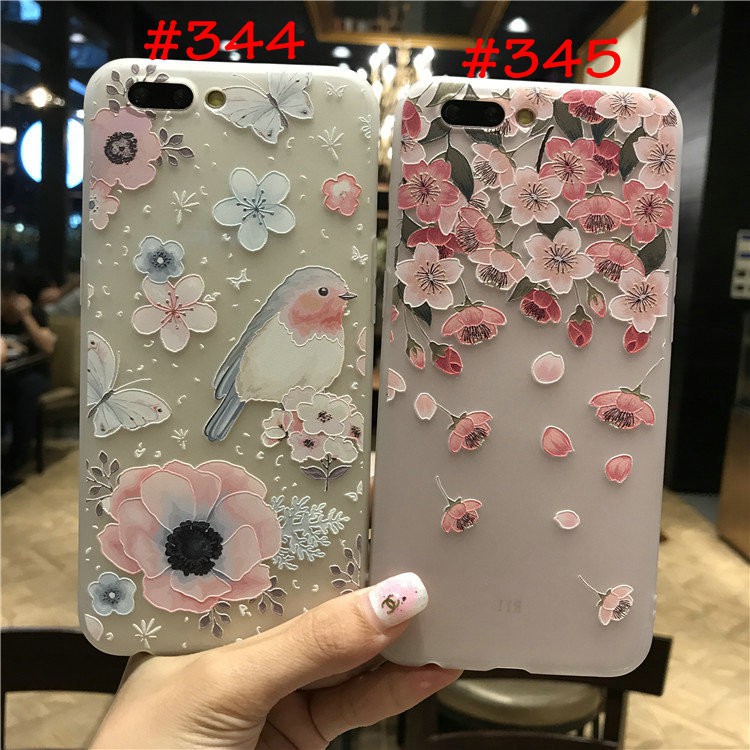 GNC | VIVO Y20s Y12s Y50 Y30 S1 U10 Y15 Y11 Y12 V20 V19 V9 V17 V15 Pro Y91 3D Floral Soft TPU Case Silicone Full Cover