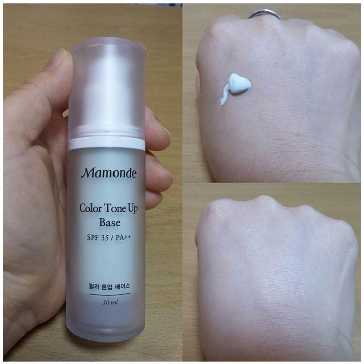 KEM LÓT MAMONDE COLOR TONE UP BASE SPF35 CHÍNH HÃNG - 5820