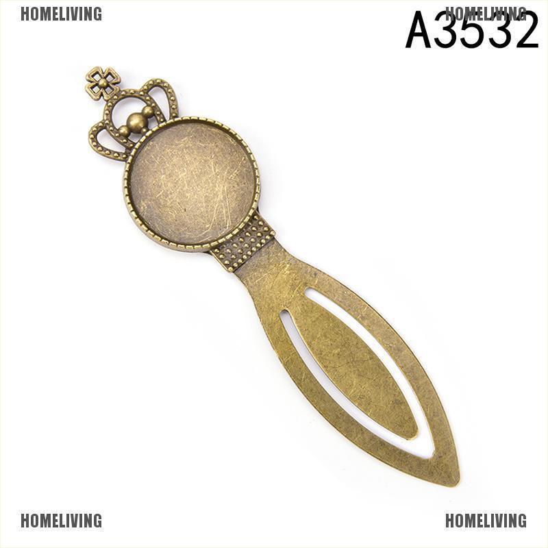 1 Khay Tròn Bằng Đồng 20mm Dùng Đánh Dấu Trang Sách Phong Cách Cổ Điển