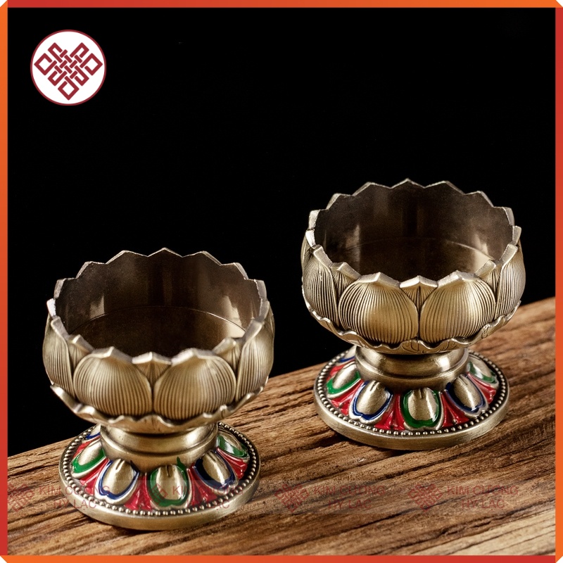 Chân Nến Cúng Phật Đồ Thờ Cúng Mật Tông [Kim Cương Hỷ Lạc]