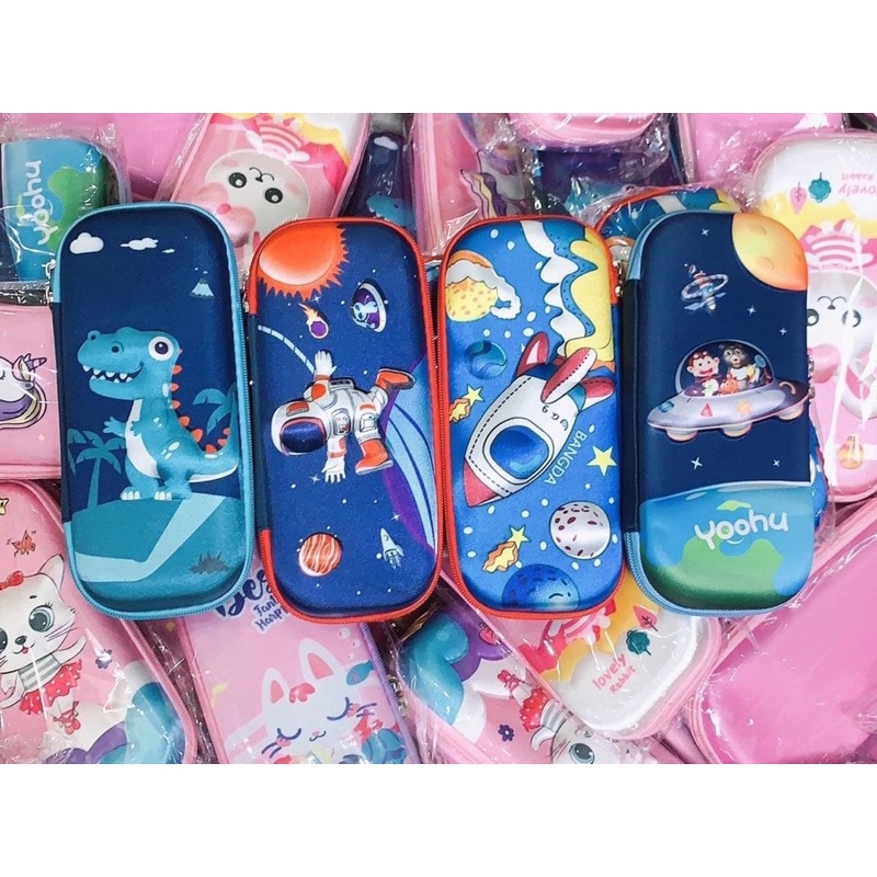 Hộp Bút 3D Mẫu Dễ Thương Nhiều Ngăn Mẫu Mới Giá Rẻ