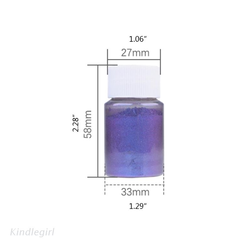 (Hàng Mới Về) Bột Nhũ Kim Tuyến 0.35oz Màu Sắc Sặc Sỡ Trang Trí Móng Nghệ Thuật