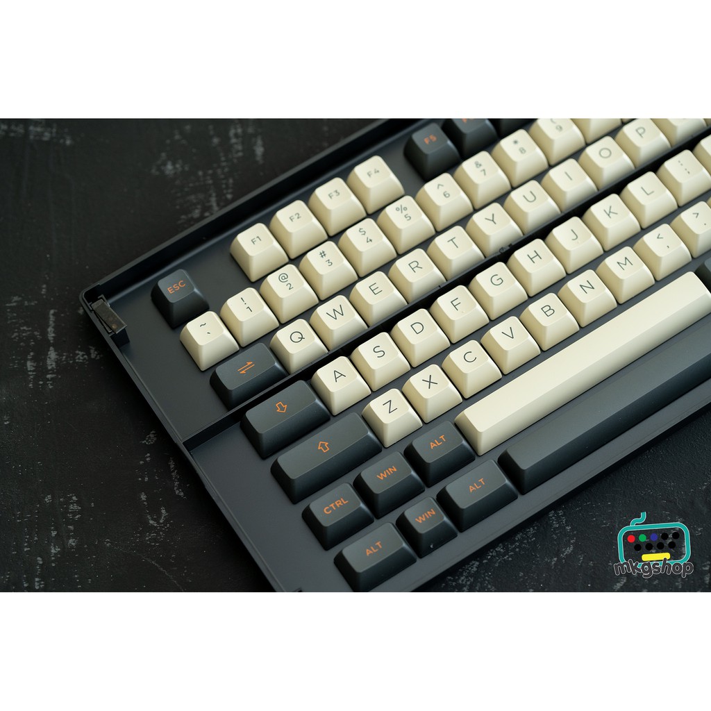 Nút bàn phím keycap ASA Carbon Retro PBT doubleshot