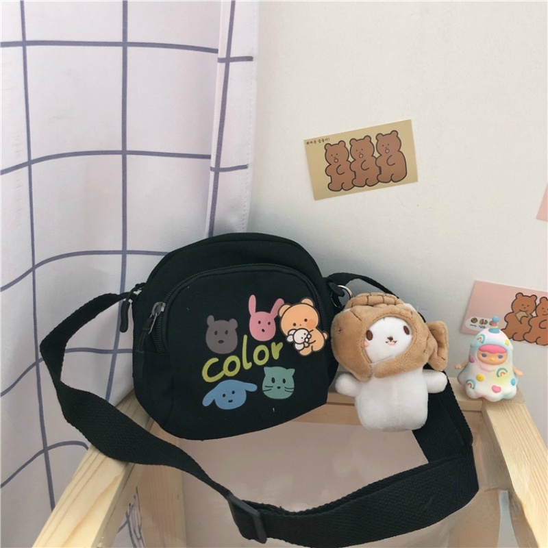 Túi Đeo Chéo canvas Phong Cách Hàn Quốc Mới 2022 Thời Trang Cho Nữ