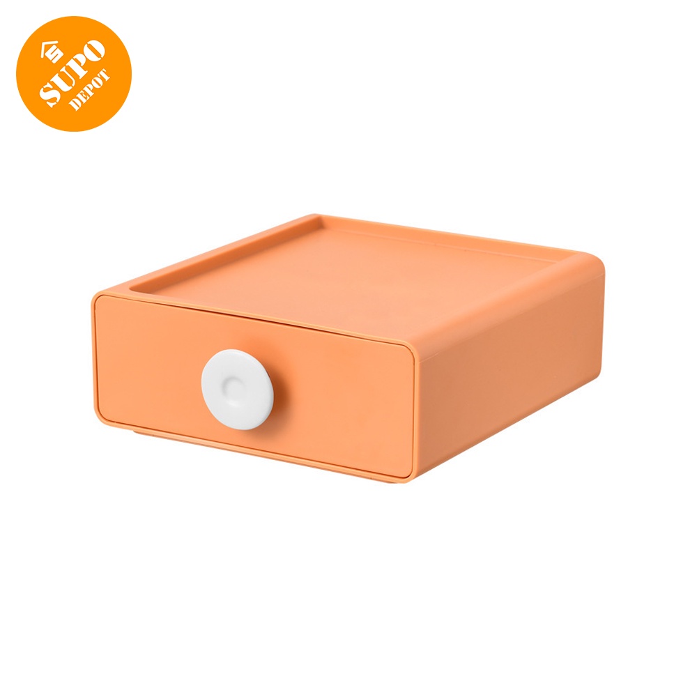 SUPO DEPOT - Hộp nhựa đựng đồ có ngăn kéo hộp đựng đồ đa năng để bàn - loạt màu