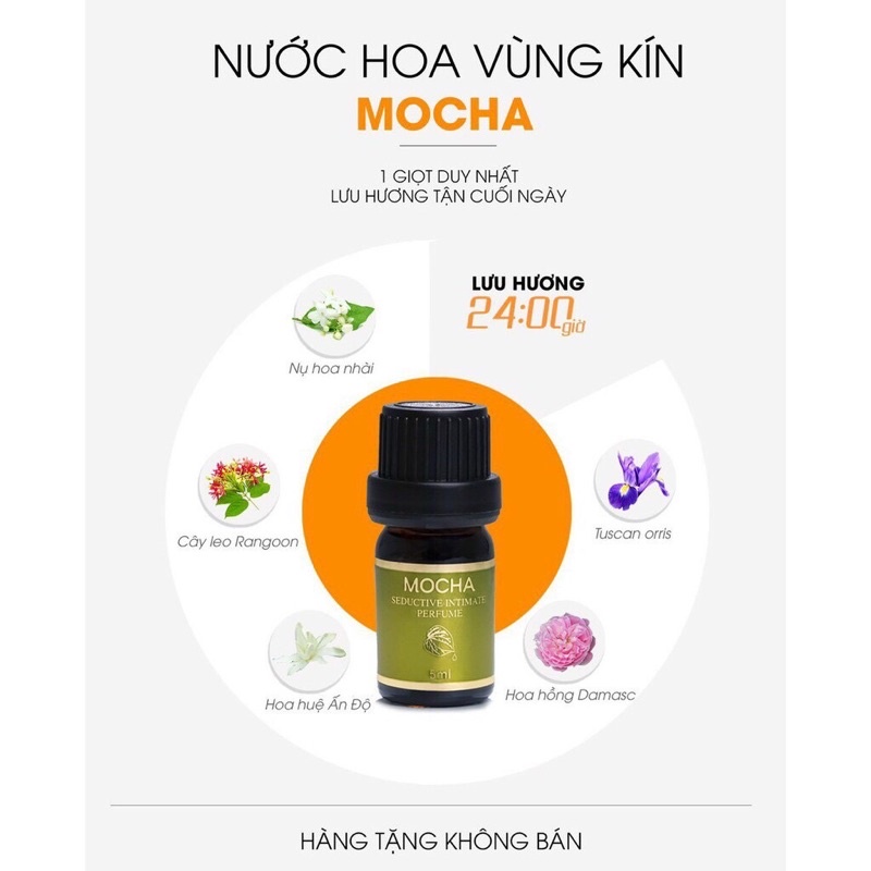 DUNG DỊCH VỆ SINH TRẦU KHÔNG TRÀ DỨA MOCHA - tặng nước hoa