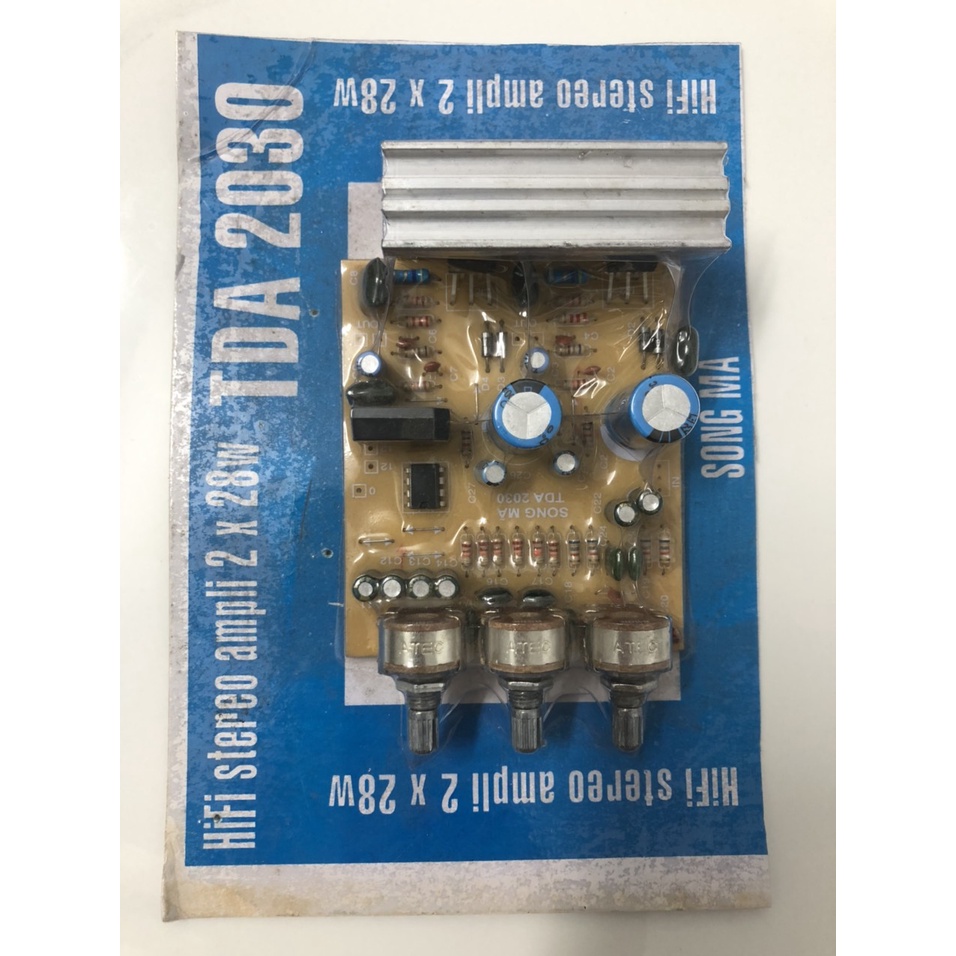 BO MẠCH KHUẾCH ĐẠI LOA ÂM THANH TDA 2030-SONG MÃ