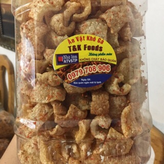 Da heo chiên giòn muối ớt hũ 600gr