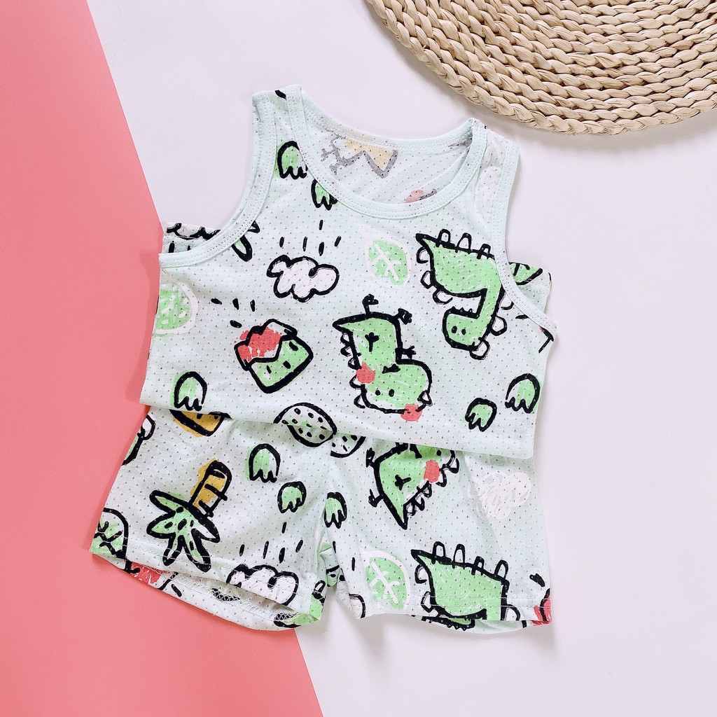 Xả Hàng !!! Ba Lỗ Thông Hơi Chất Cotton  Điều Hòa Hàng Quảng Châu Cho Bé ( Size 10-22kg) (1476 ) Shop Phúc Yến