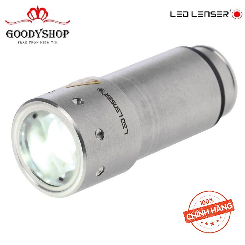 [Đèn Pin Cao Cấp Led Lenser] Automotive Black/ Silver-GOODYSHOP