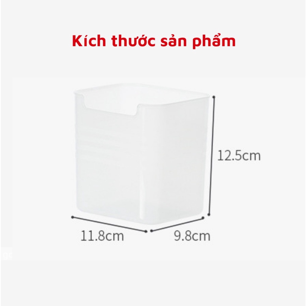 Hộp Nhựa Đựng Thực Phẩm, Đồ Ăn, Rau Củ Để Cánh Cửa Tủ Lạnh Đa Năng Tiện Lợi