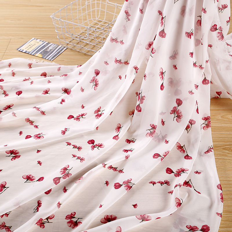 Tấm Vải Chiffon 75d Trang Trí Đa Dụng Chất Lượng Cao