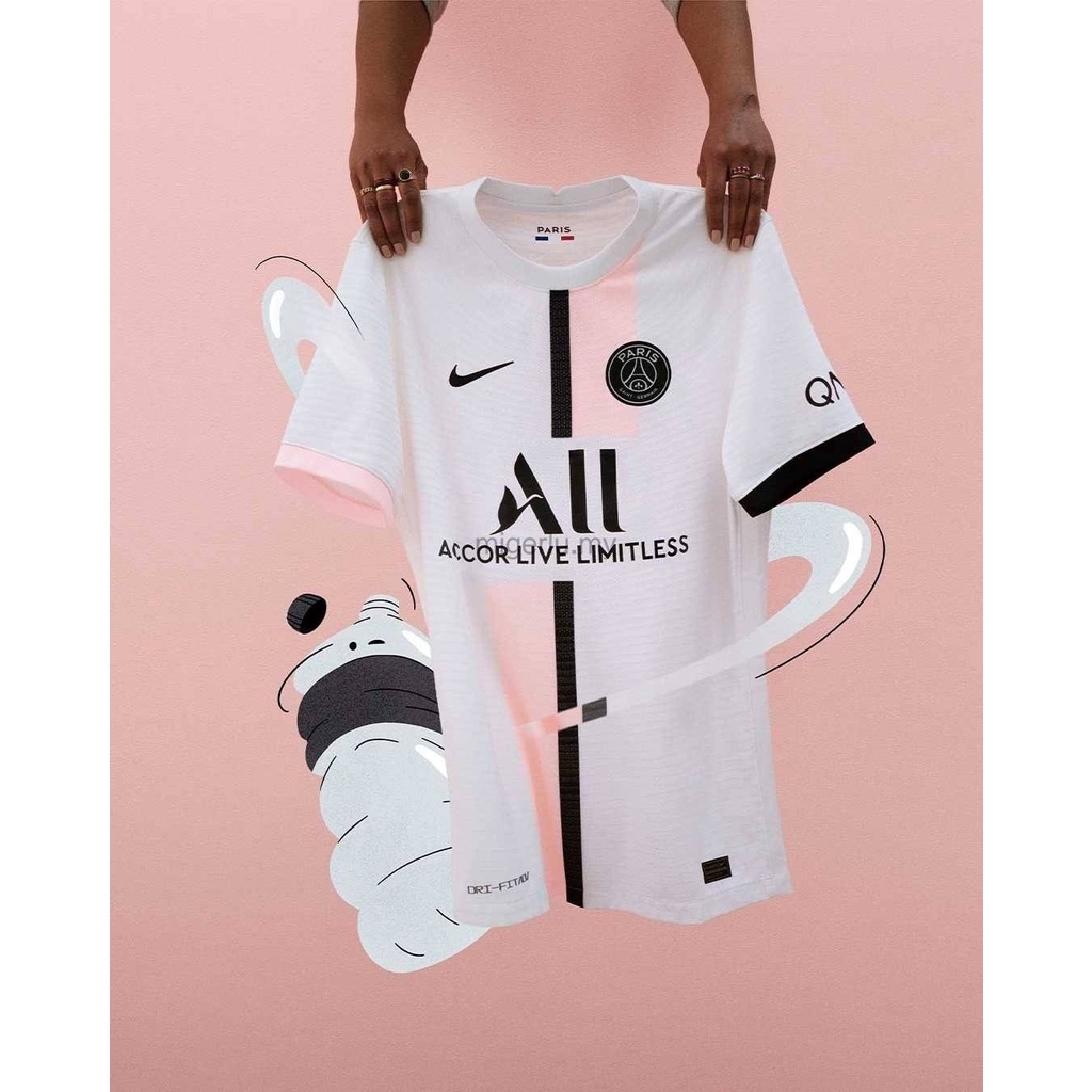 Áo Thun Bóng Đá Paris Saint Germain 2021 2022 Size S-2XL/*#Áo Thun Quá Khổ Cho