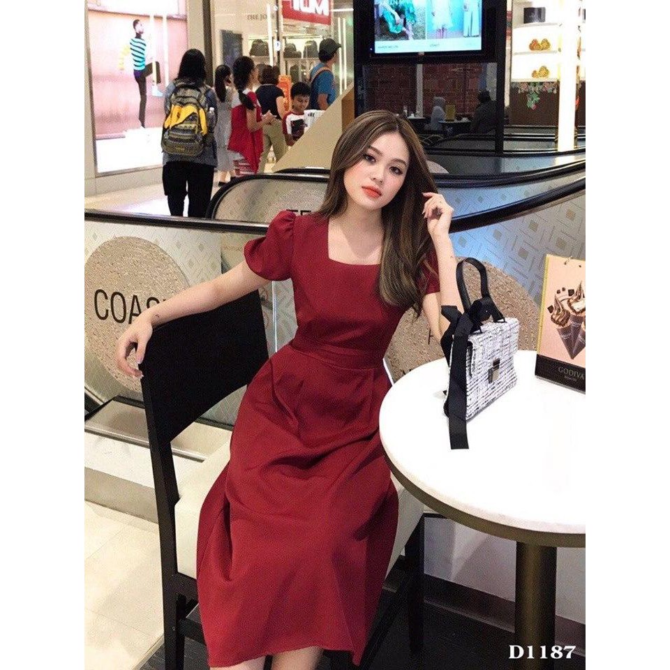 Đầm Nữ Ôm Eo Cổ Điển Thanh Lịch Thời Trang, Qúy Cô Dự Tiệc Sang Chảnh | BigBuy360 - bigbuy360.vn