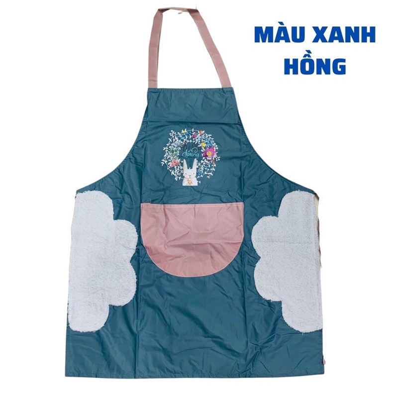 Tạp Dề,Yếm Nấu Ăn,Học Vẽ Có Lót,Chống Thấm Nước Siêu Tiện Dụng