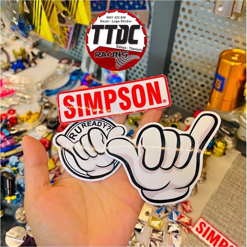 Tem Lẻ Logo Sticker Simpson ✌🇹🇭