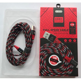 [CÁP SẠC NHANH] Cáp 3m BYZ dành cho Android/IOS/TYPE-C