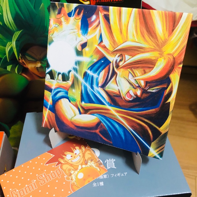 Tranh lụa dragonball goku