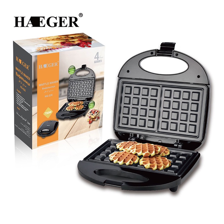 Máy nướng bánh Waffle [Đại lý Chính Hãng] HAEGER