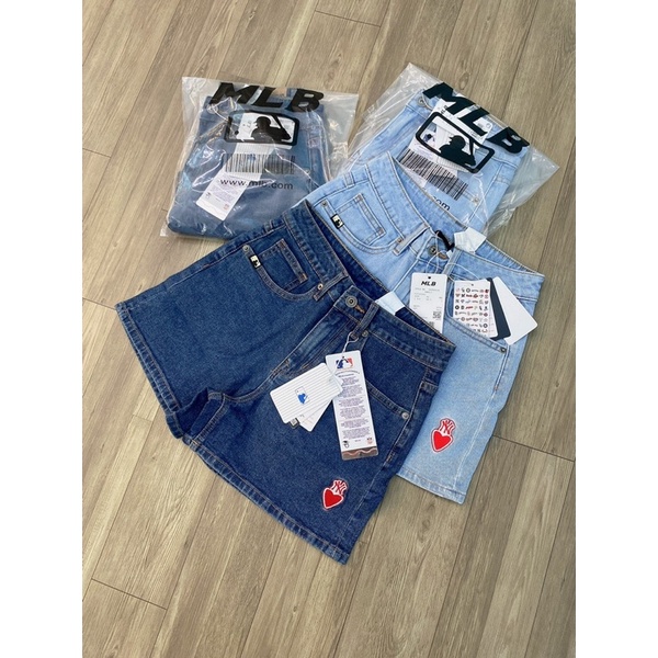 (1:1) Quần Short jean 2 màu đậm và nhạt hàng chuẩn full tag mạc từng chi tiết .Chất mềm đẹp