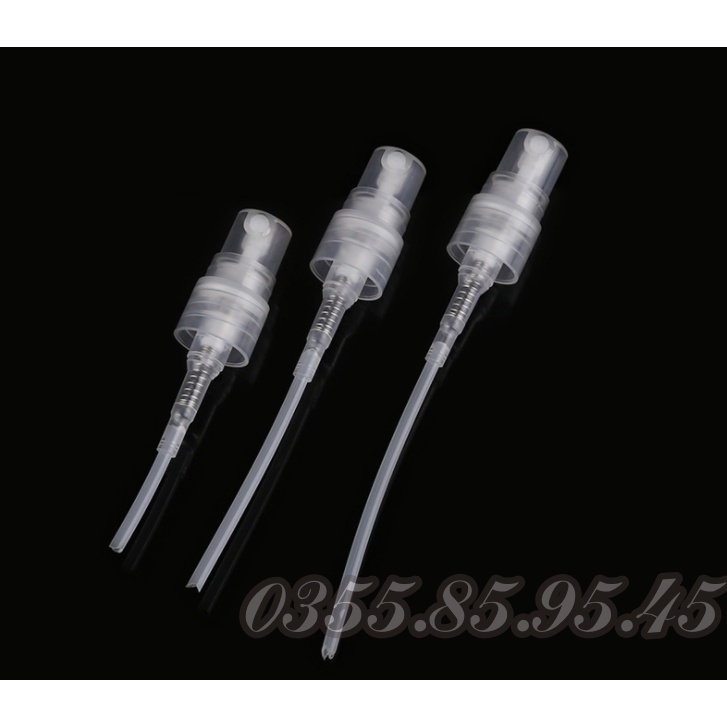 Chai chiết nước hoa NHỰA thân MỜ dạng xịt sương 5ML - 10ML  - Vỏ lọ rỗng chiết mỹ phẩm du lịch.