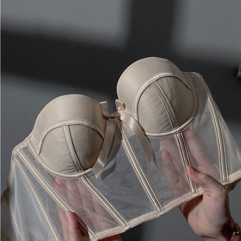 Áo Bra Corset cúp ngực nâng đẩy xiết eo tôn dáng Ame