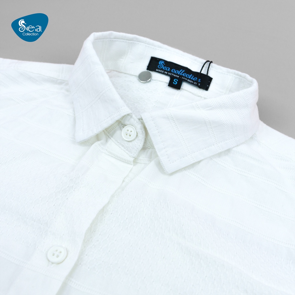 Áo Sơ Mi Nữ Căn Bản Tay Ngắn Sea Collection 11718