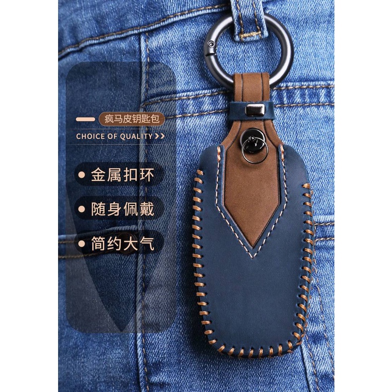 Bao Da Đựng Chìa Khóa Xe Hơi Mazda 3 CX30 CX 3 2021 Chất Lượng Cao