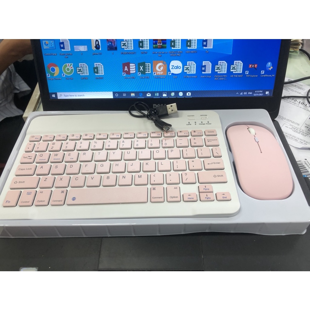 Bộ Bàn Phím Bluetooth 10 Inch Và Chuột Bluetooth,Thích Hợp Cho tablet táo/tablet/Máy Tính Xách Tay