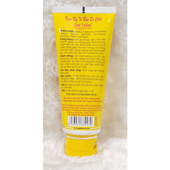 One ToDay Kem kỳ tế bào chết 60ml