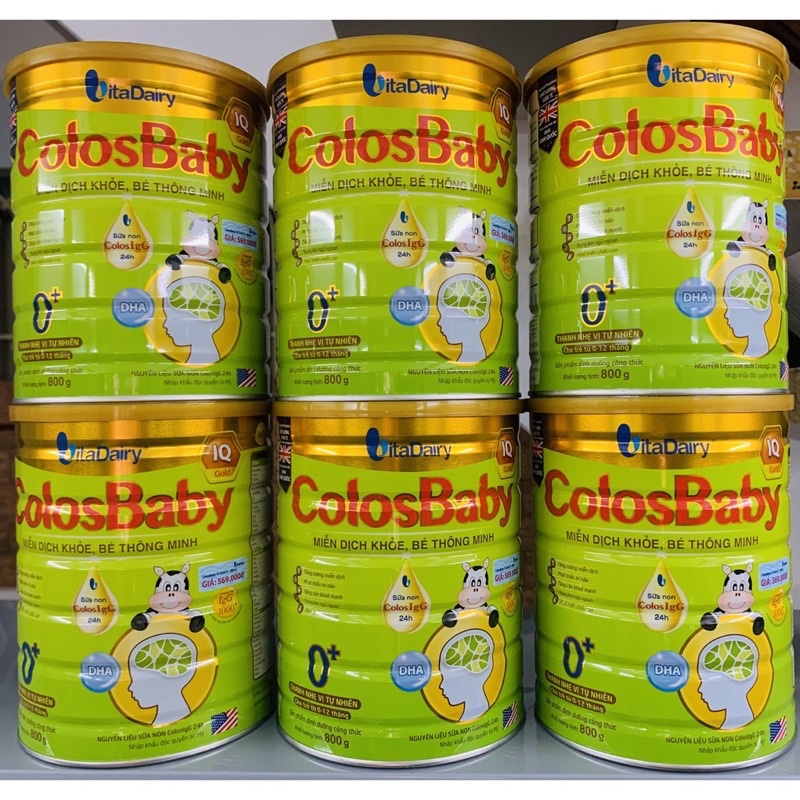 SỮA NON COLOSBABY IQ GOLD 800g