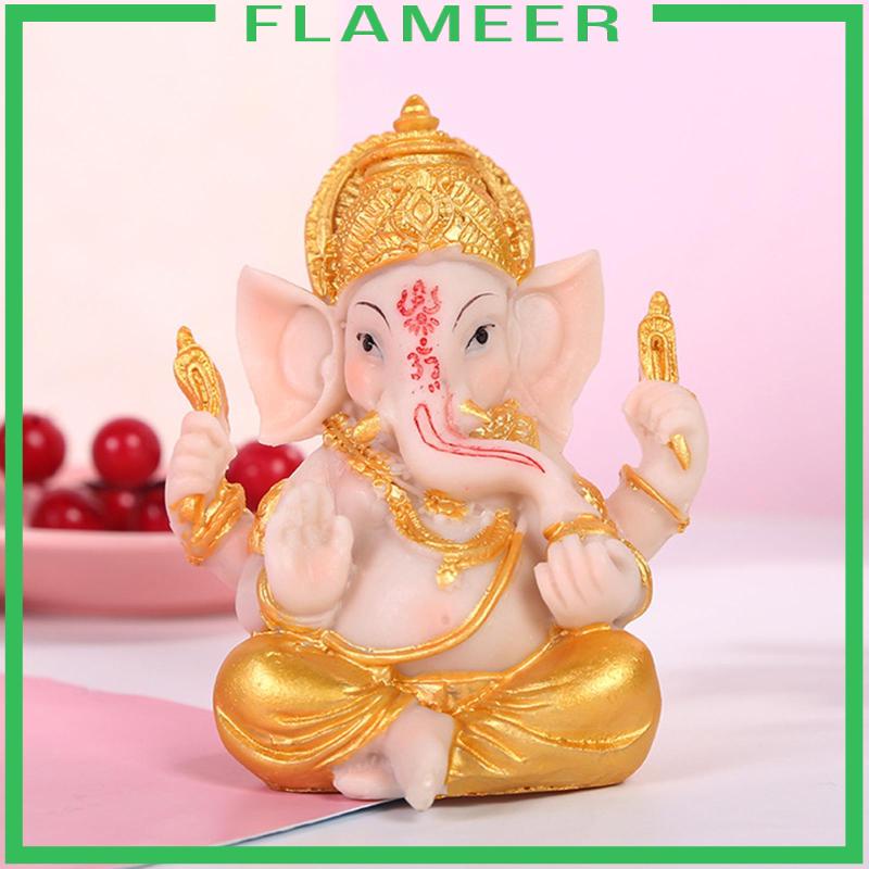 Mô Hình Tượng Voi Chúa Tể Tài Lộc Tài Lộc Ganesha Trang Trí Cửa Hàng