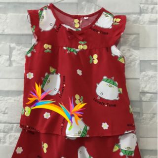 Combo 6 bộ tole lững cho bé gái