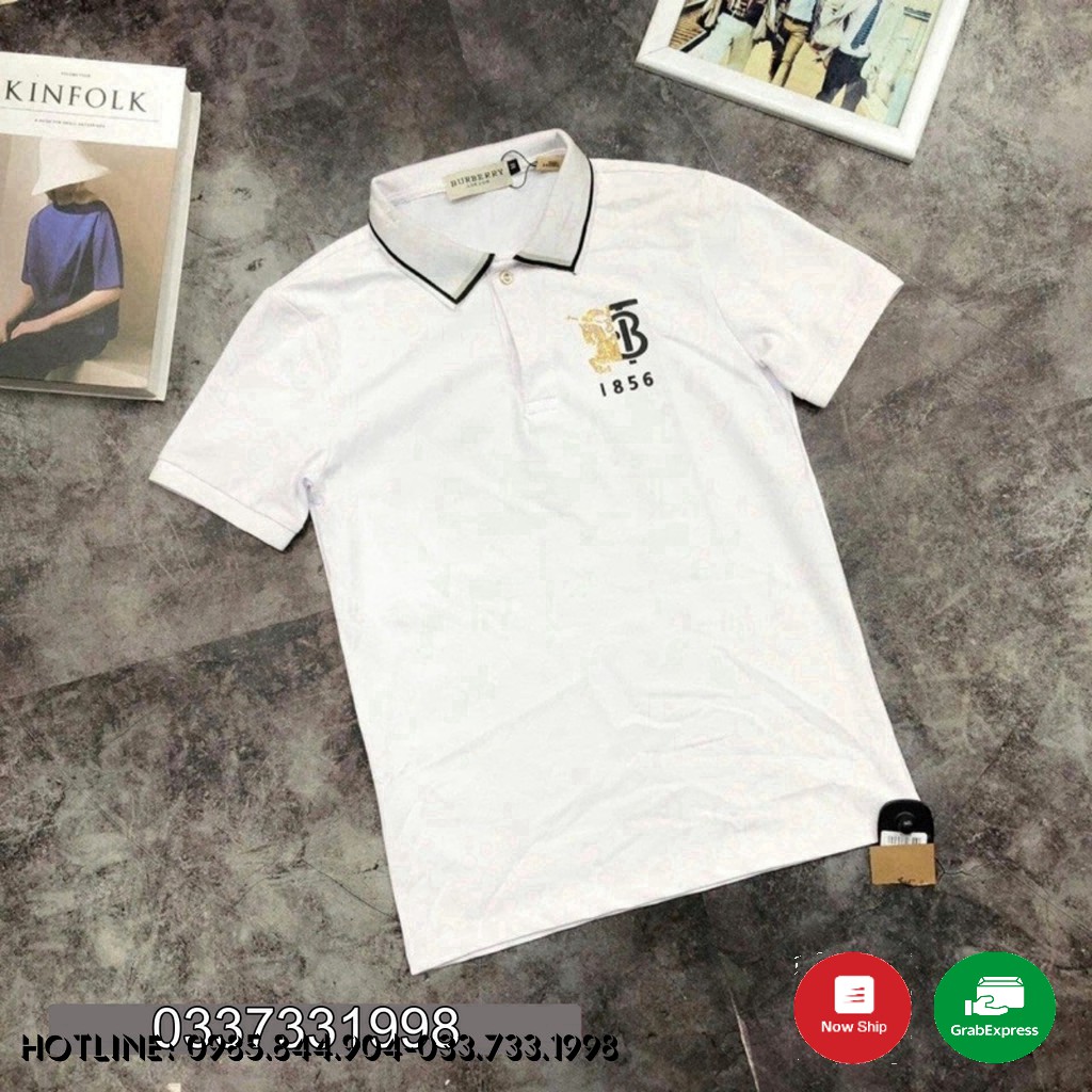 Áo Polo Nam Cổ Bẻ Thêu Logo BBR Cao Cấp BB11 | BigBuy360 - bigbuy360.vn
