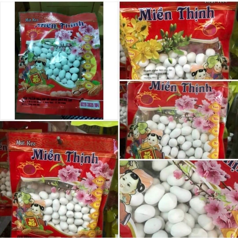 MỨT KẸO TRỨNG CHIM MIỀN THỊNH GÓI 200g