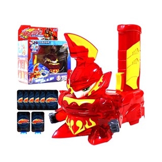 Đồ chơi CARD SHOOTERS - Kỵ Sĩ Bão Lửa Siêu Cấp - Mã SP E600201