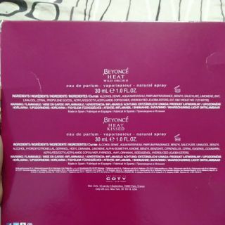 [Auth] [Made in Spain] Bộ nước hoa nữ Gift set Beyonce Parfums