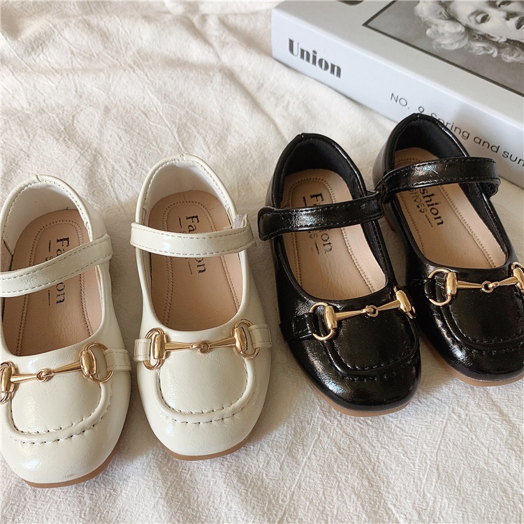 Giày Búp Bê Da Mềm  Kiểu Dáng Đáng Yêu Cho Bé Gái 2-16 Tuổi A359