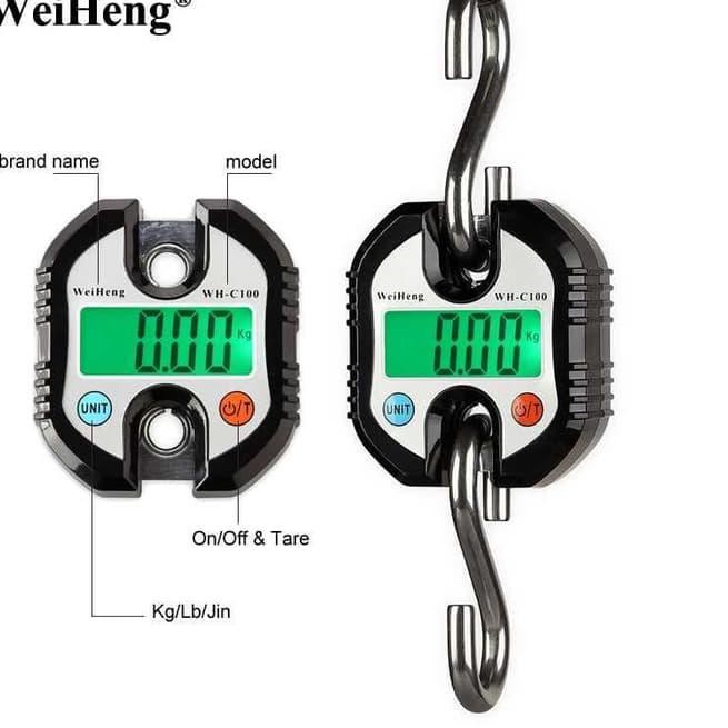 Cân Hành Lý Kỹ Thuật Số Wl6 Weiheng 150kg 50g - Wh-C100 Giá Đỡ