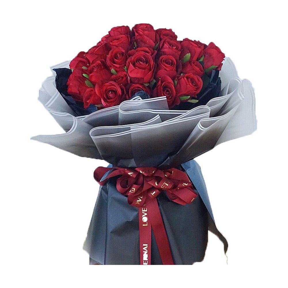 CHOOKEY 20 Tờ Giấy Gói Quà / Tạp Chí Chụp Ảnh Màu Sắc Tuyến Tính